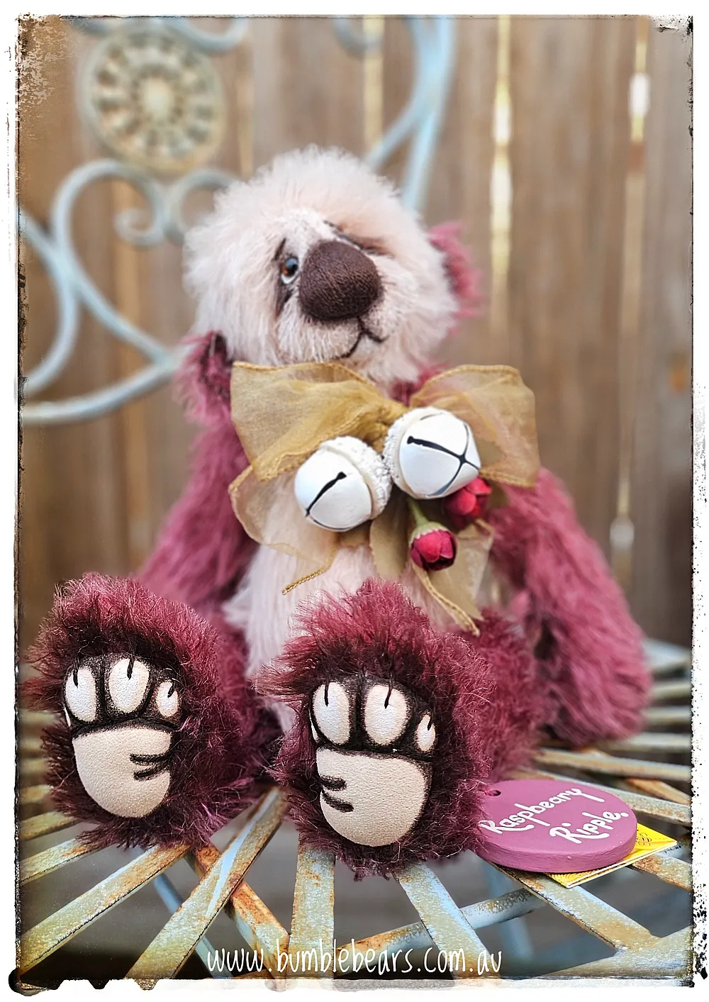 RASPBEARY RIPPLE by Katrina Beveridge - Bear Pile