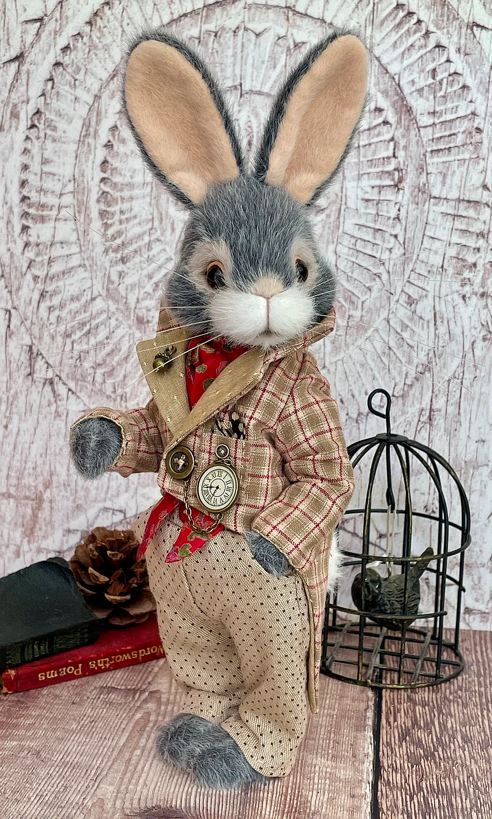 Benjamin - Rabbit by Paula Drage - Bear Pile