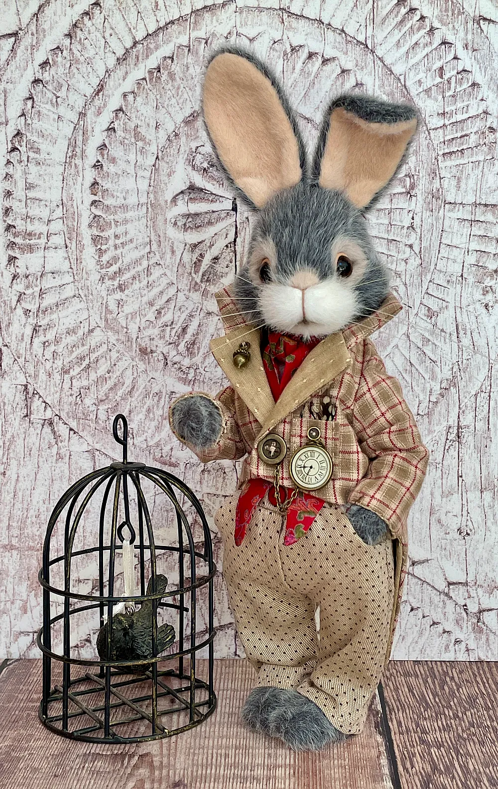 Benjamin - Rabbit by Paula Drage - Bear Pile