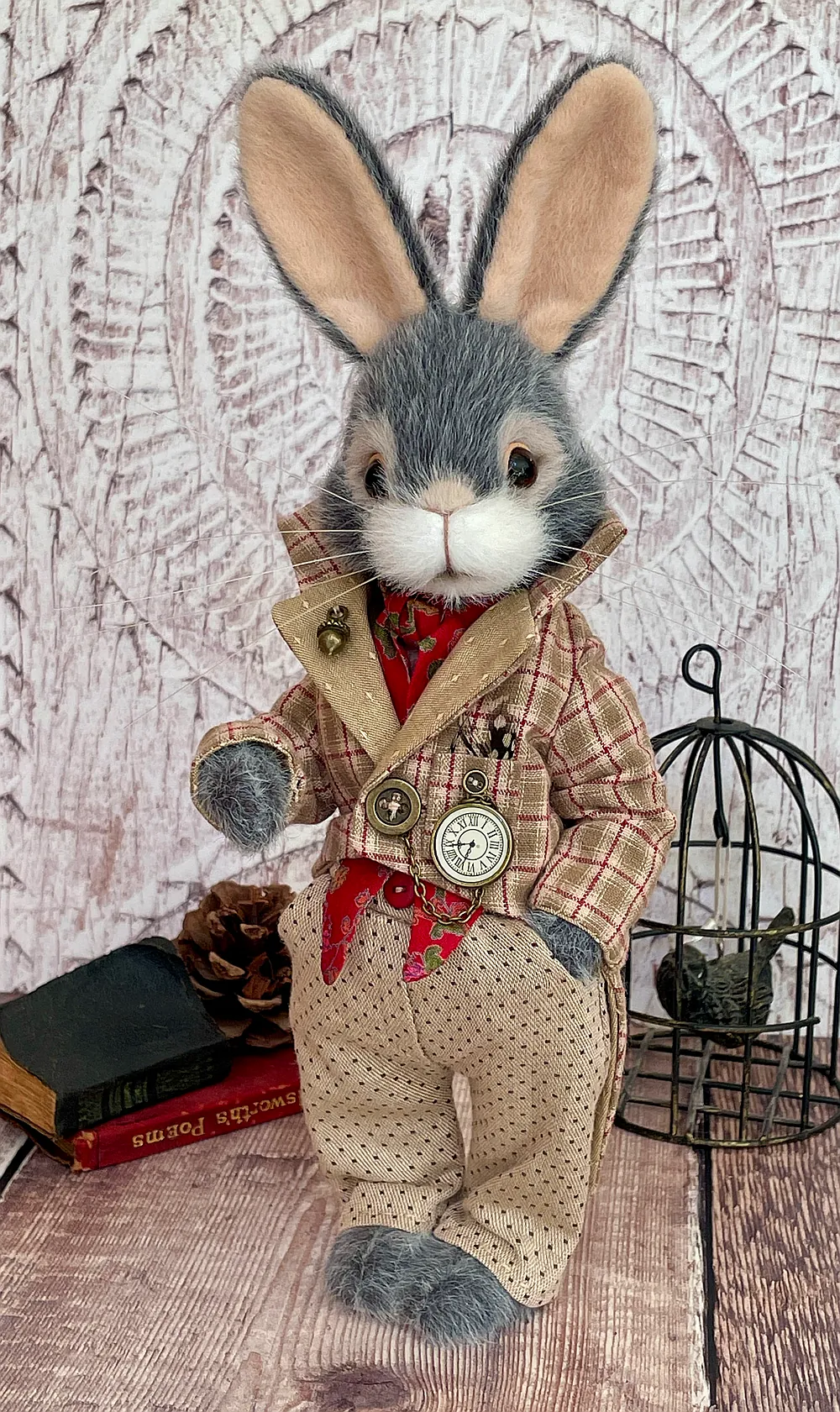 Benjamin - Rabbit by Paula Drage - Bear Pile
