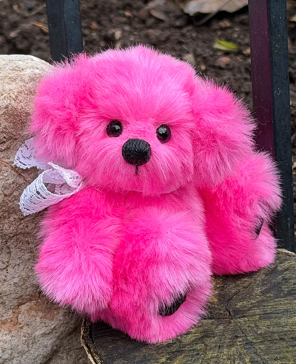 ＊ハンドメイド＊ユメミルBear ポーラー(ピンク) Milkshake by Kay Holroyd - Bear Pile