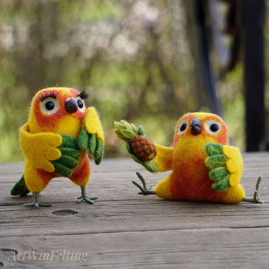 sun conure plush