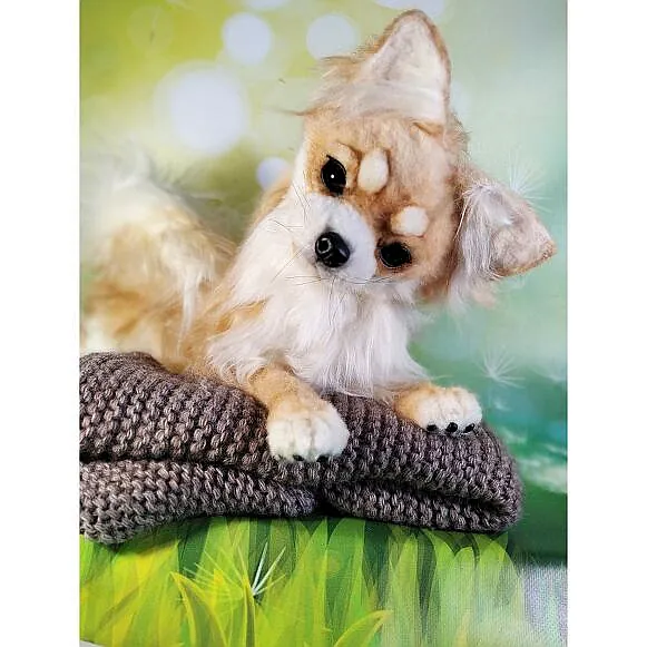 chihuahua dog Miki by Svetlana Akimova - Bear Pile