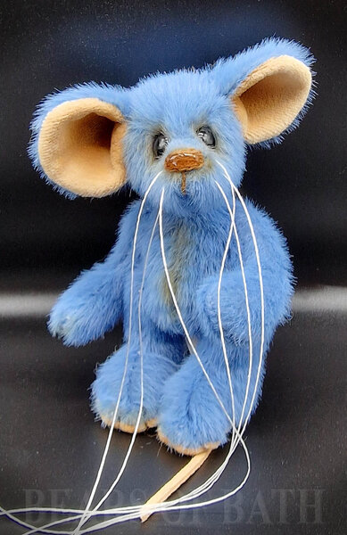 Blue Moon a Traditional Mousebear by Bears of Bath - Bear Pile