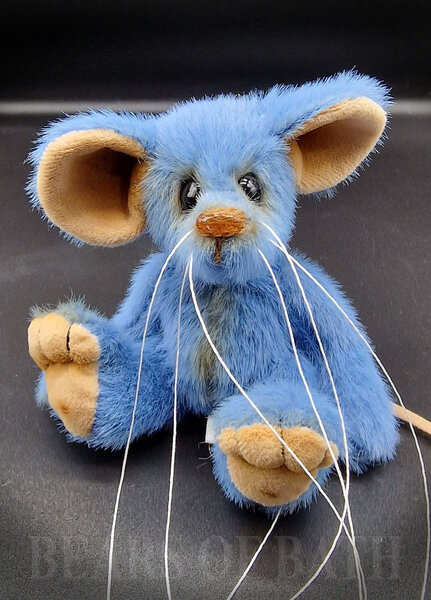 Blue Moon a Traditional Mousebear by Bears of Bath - Bear Pile