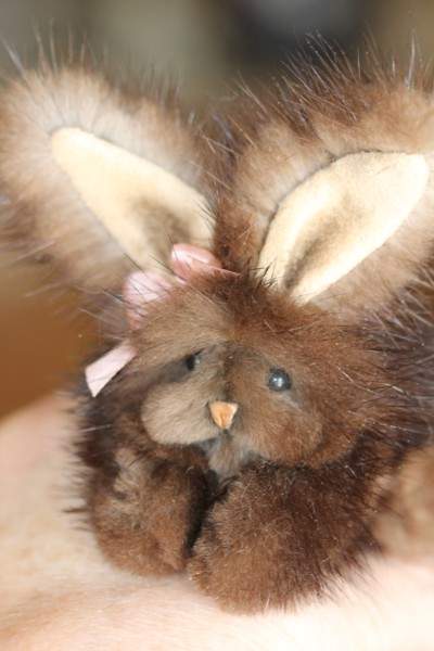 Mink Bunny Rabbit 495.00 by Kimbearlys - Bear Pile