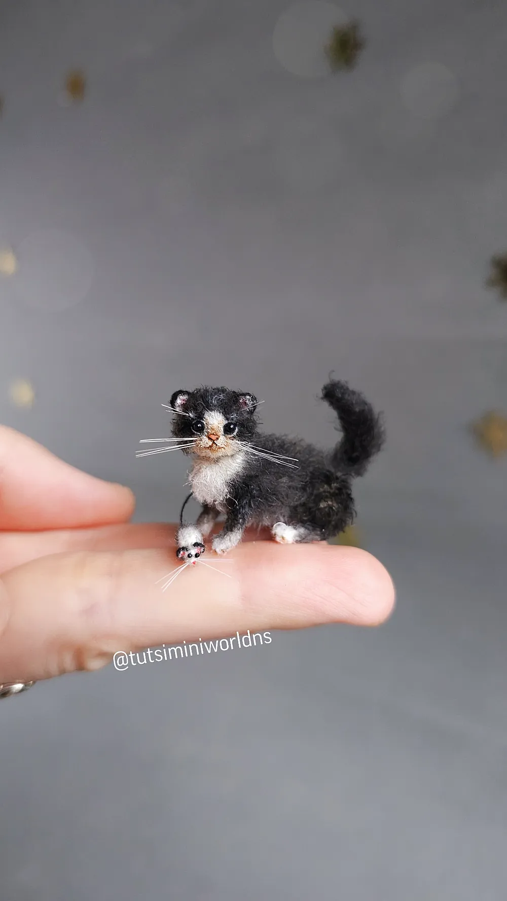 Kitten Blackie by Natasha Semenchenko - Bear Pile