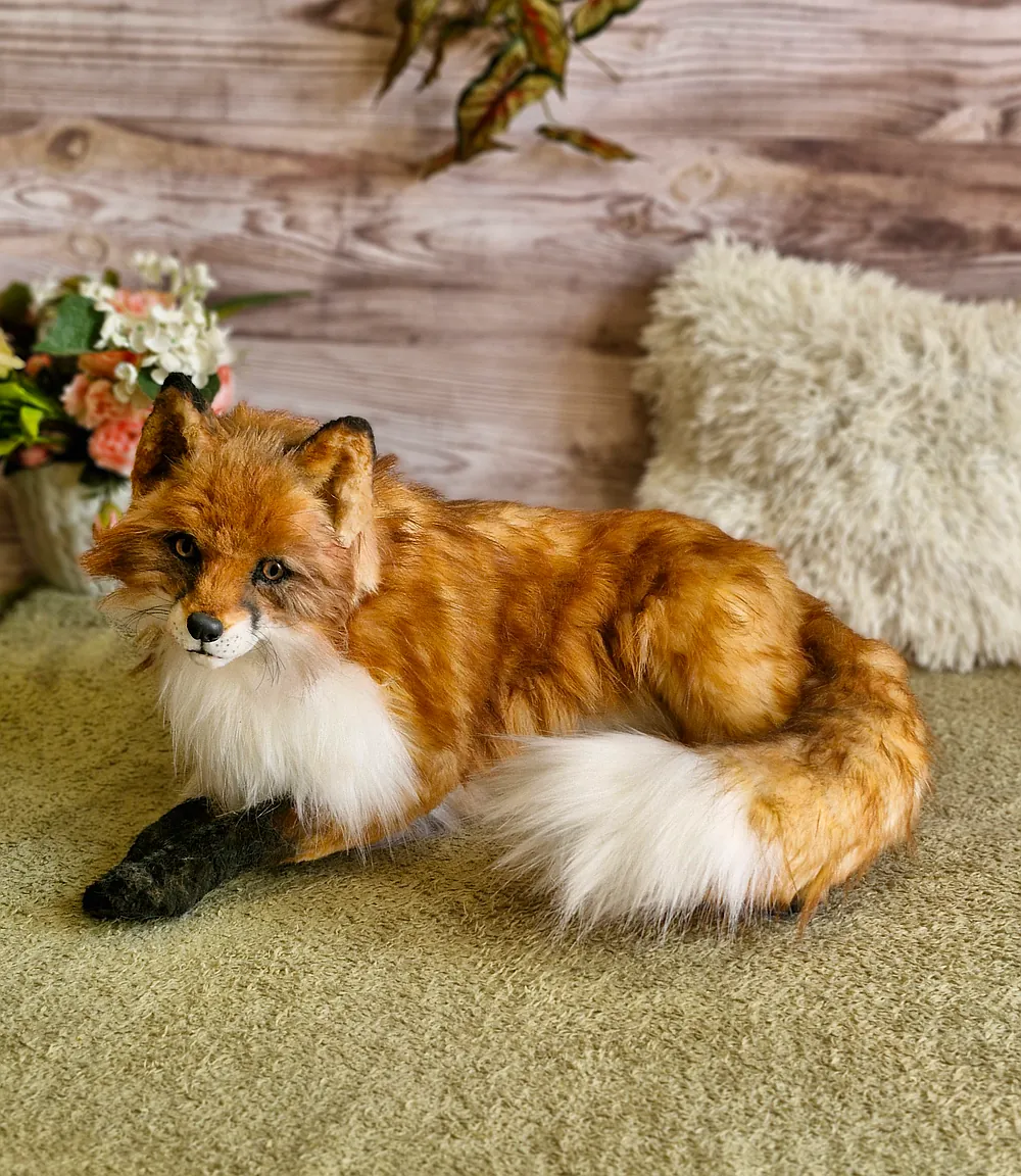Paws & Tails Olga Kirillova ぬいぐるみ Realistic Fox by Olga Kirillova - Bear Pile