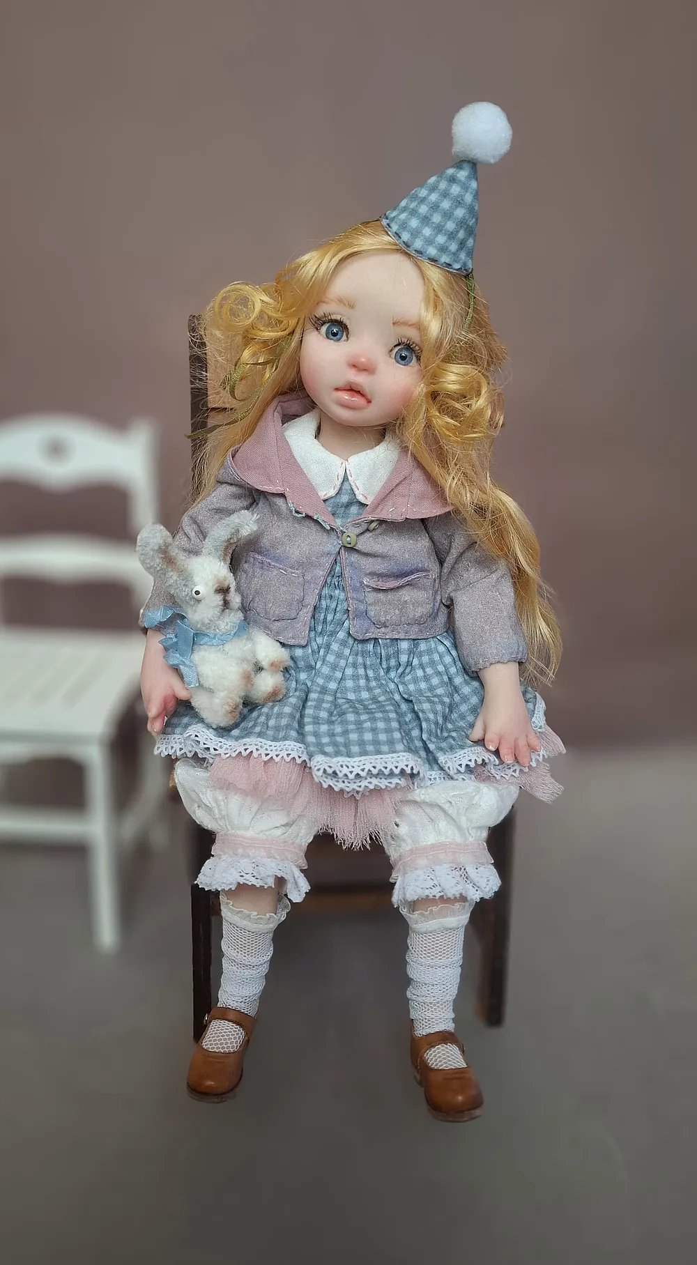 Collectible Boudoir doll Anny by Tatiana Mironova - Bear Pile