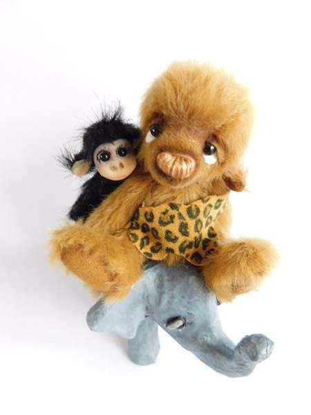 Tarzan Cheetah Elephant By Maria Blee Blee Bears Bear Pile