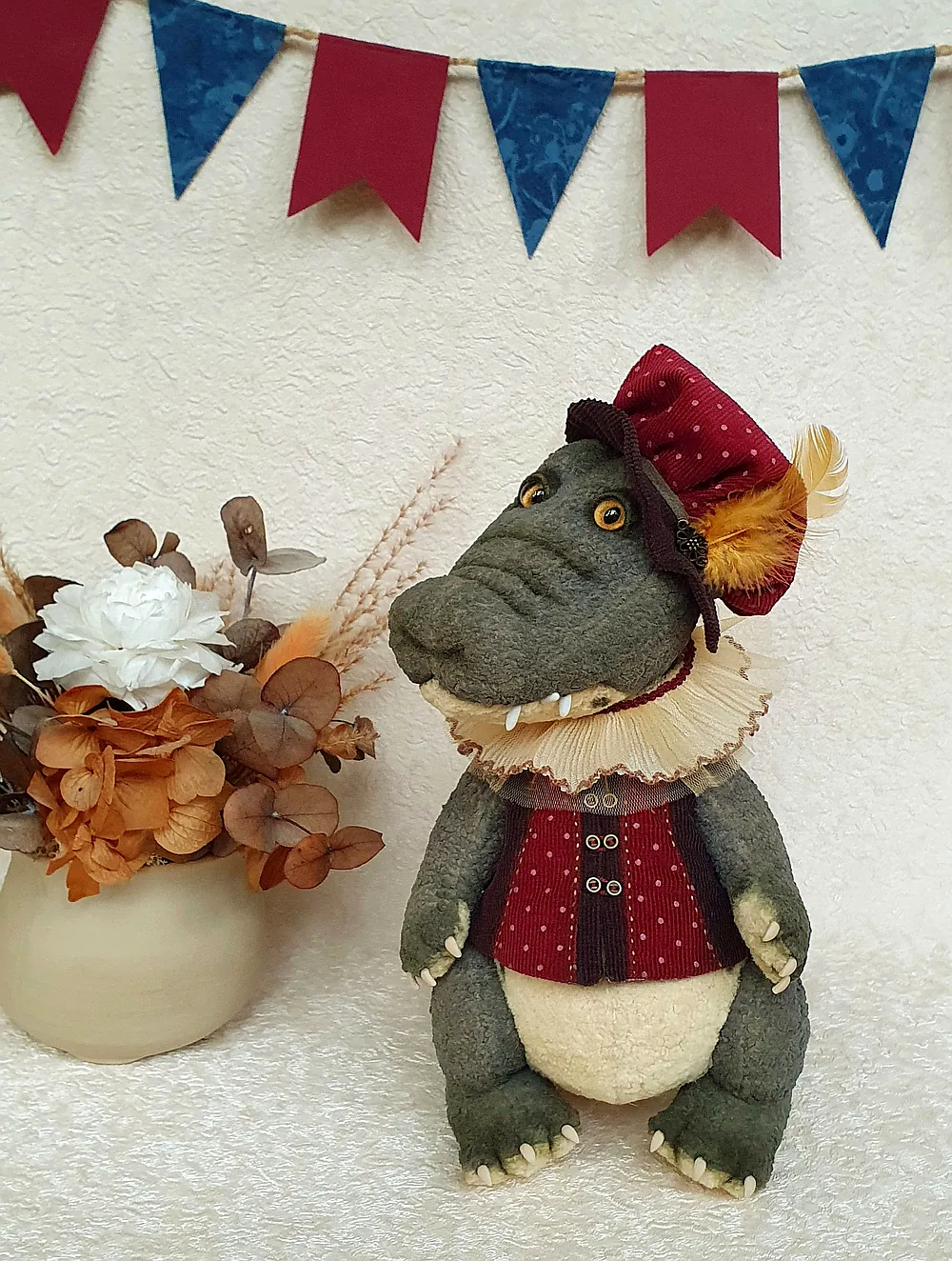 Crocodile Julienne by Oksana Minkova - Bear Pile