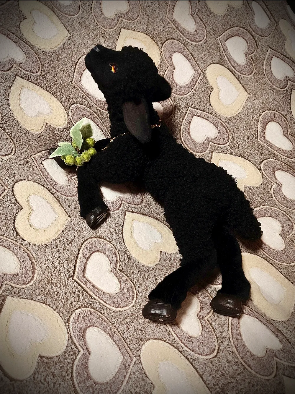 Artist Plush Lamb Ember by Olga Shest - Bear Pile
