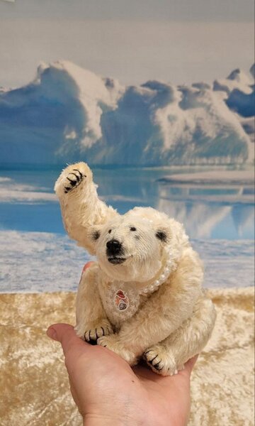 Polar bear-Vanilla by Inessa Matus - Bear Pile