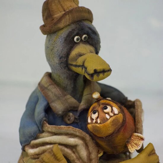Teddy Goose Emelya by Fedorova Oksana (OxMark) - Bear Pile