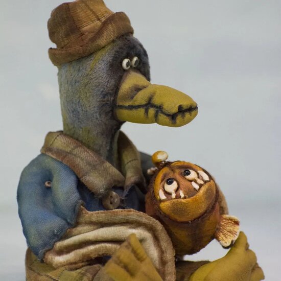 Teddy Goose Emelya by Fedorova Oksana (OxMark) - Bear Pile
