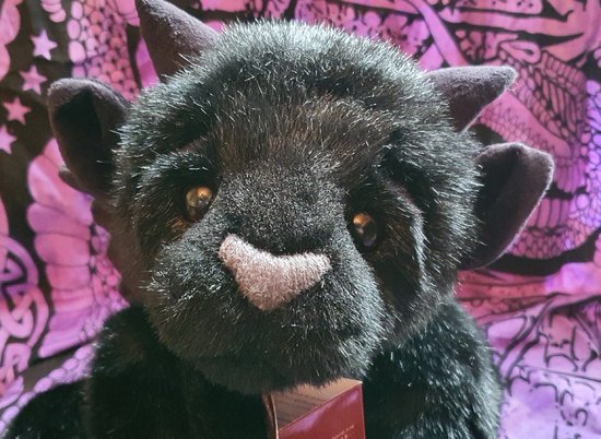 Peluche Charlie Bears Ponte Levatoio - Gargoyle Morbido Blu, 25 Cm, Lavabile, Per Bambini Dai 18 Mesi