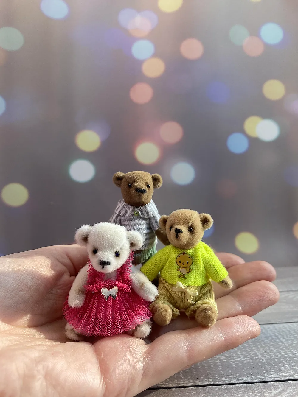 Three Bear Friends by Yuliia Yarmoliuk - Bear Pile
