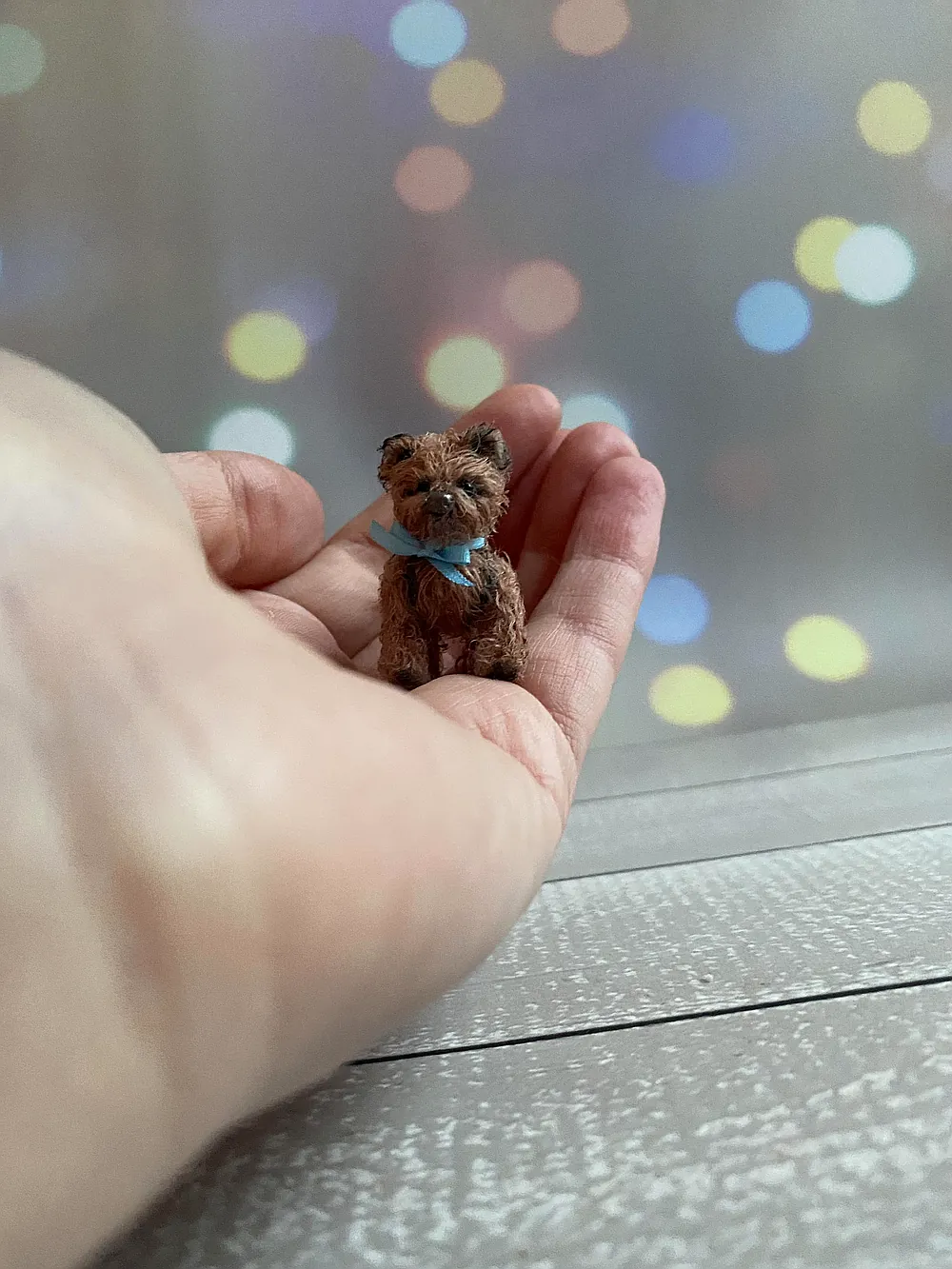 Threaded Bear Design Puppy by Yuliia Yarmoliuk - Bear Pile