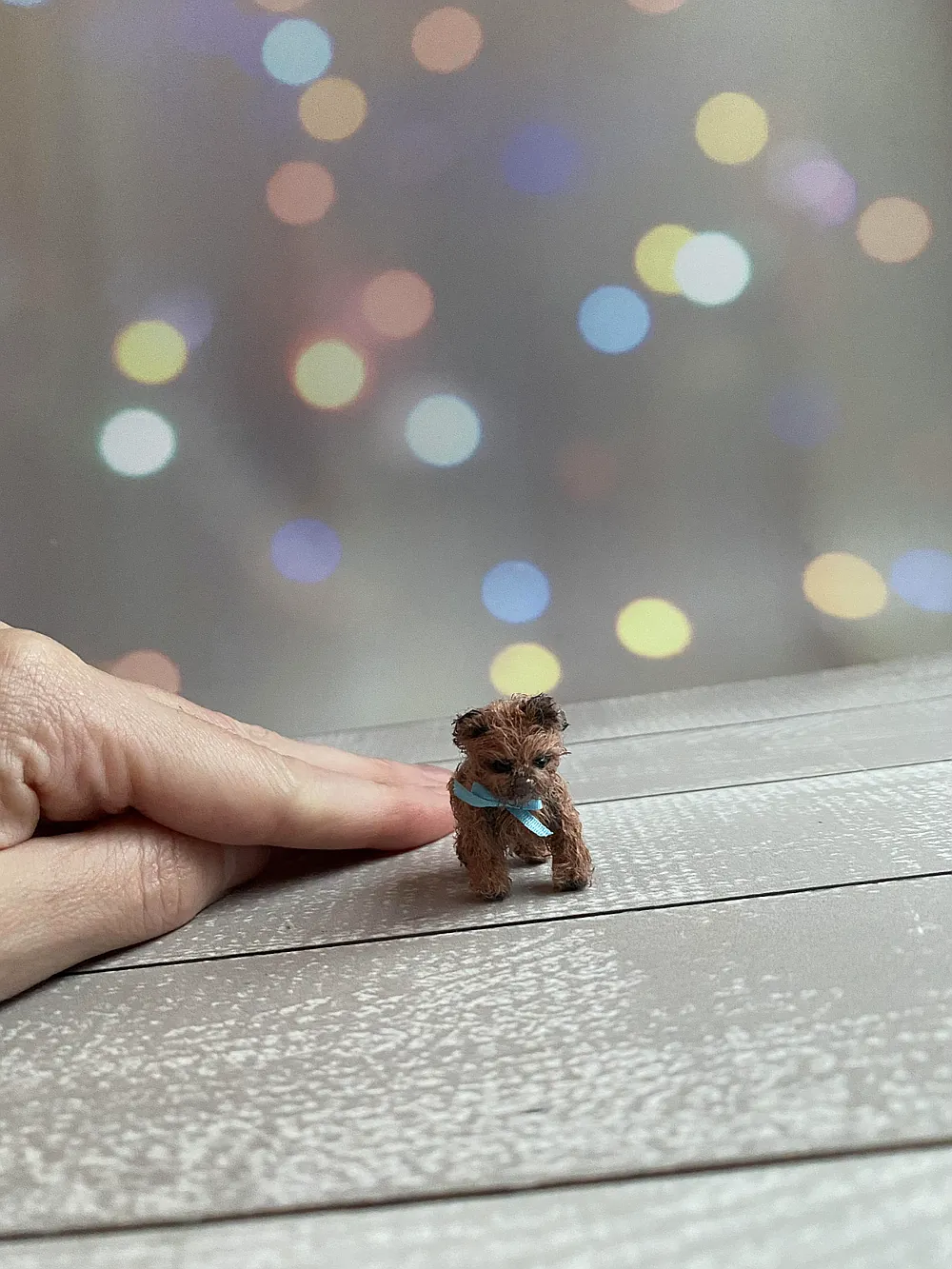 Threaded Bear Design Puppy by Yuliia Yarmoliuk - Bear Pile