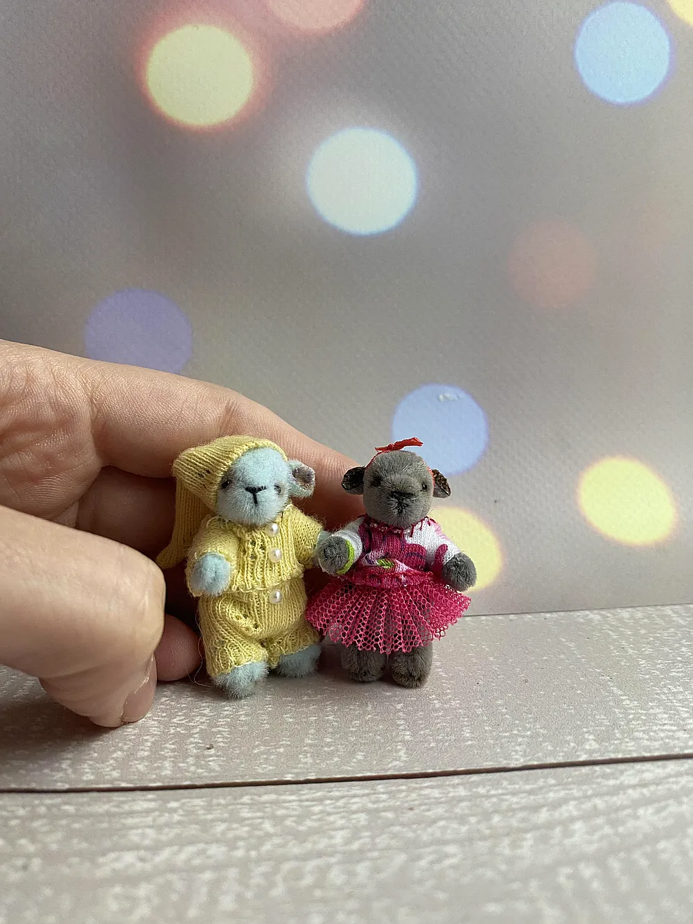 Two bears by Yuliia Yarmoliuk - Bear Pile