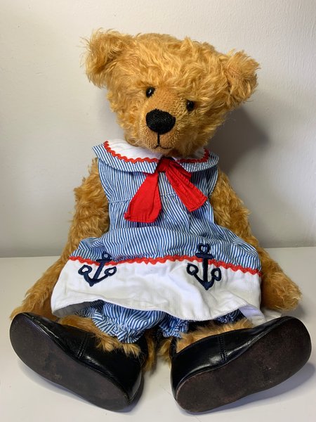 Peluche Ours HEIDI STEINER édition Limitée 44cm - Modèle STEINER BEARS Olivier