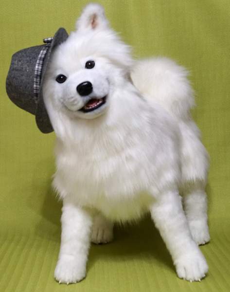 ARTHUR Samoyed Dog by Fashion Teddy Bears by Martina - Bear Pile