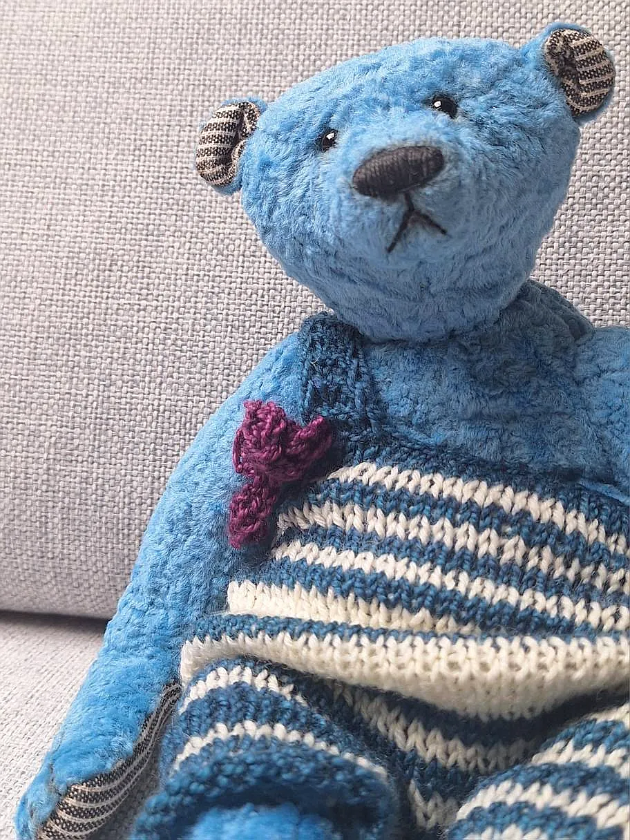 Blue by Marina Gavrilova - Bear Pile