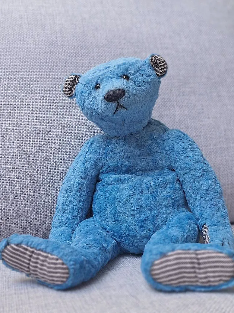 【ハンドメイド】ユメミルBear ポーラー(ブルー) Blue by Marina Gavrilova - Bear Pile