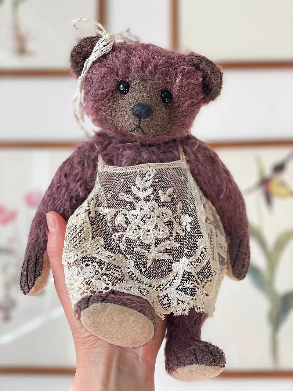 2002年作 Teddy Terazawa ハンドメイドベア 2体 Odette by Yulia Krupinova - Bear Pile