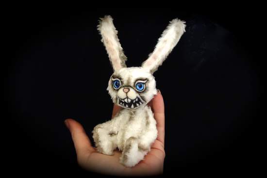 Roger the Rage Rabbit Halloween by Lies & Lot Bears - Bear Pile