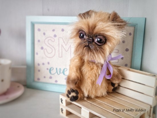brussels griffon stuffed animal