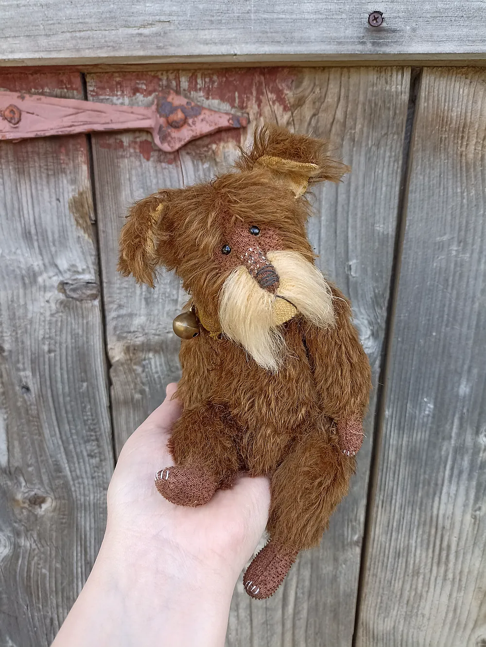 Brown the dog by Zheleznova Svetlana - Bear Pile