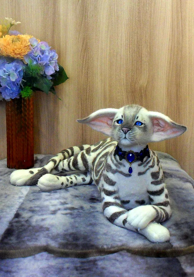 Oriental Cat Prince by Irina Kotelnikova - Bear Pile