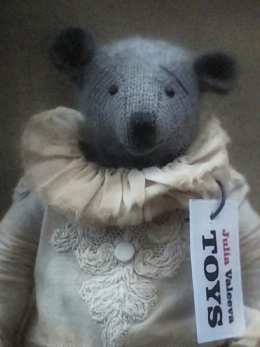 Henry with Bear by Julia Valeeva Toys - Bear Pile