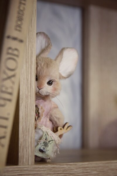 Little Rachael Rabbit by Lena Beloborodova - Bear Pile