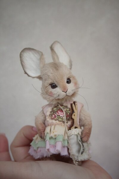 Little Rachael Rabbit by Lena Beloborodova - Bear Pile