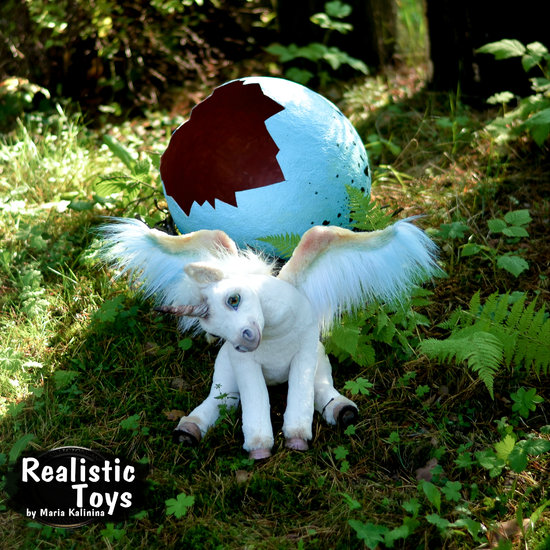 Alicorn is a magical child by Maria Kalinina Bear Pile