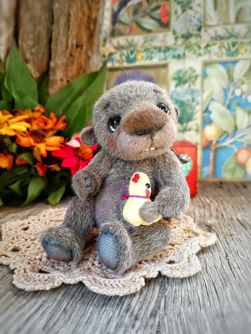 Beaver Tim by Olga Maslova - Bear Pile