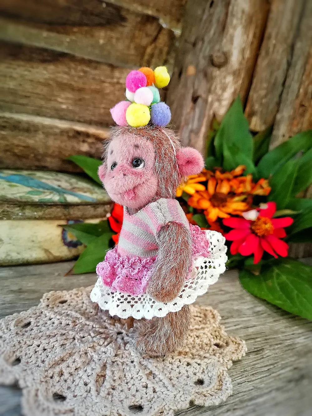Monkey Pop by Olga Maslova - Bear Pile