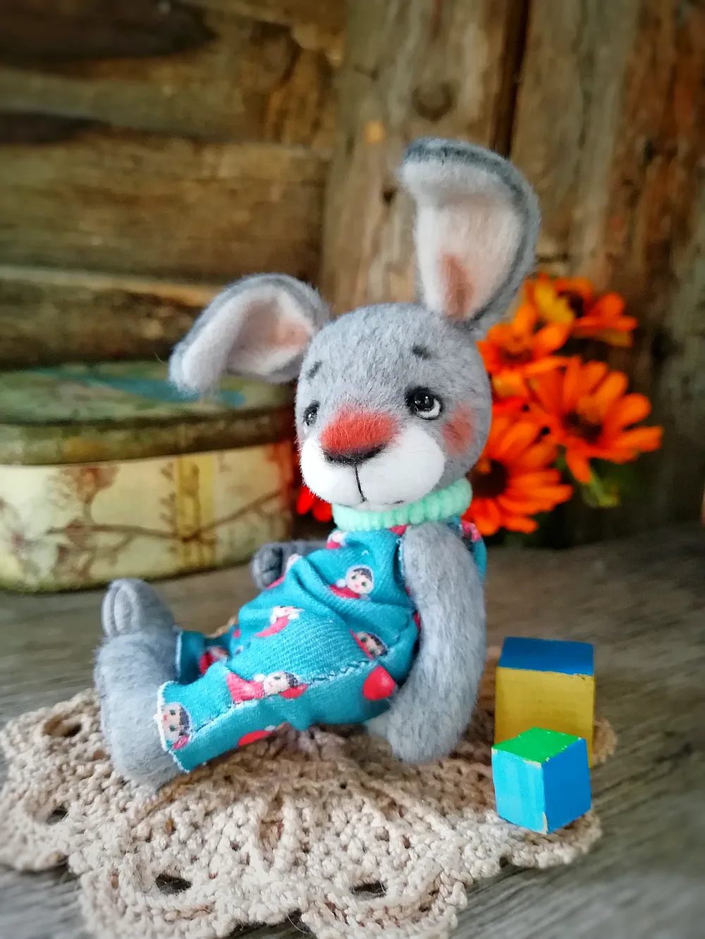 Bunny Baby by Olga Maslova - Bear Pile