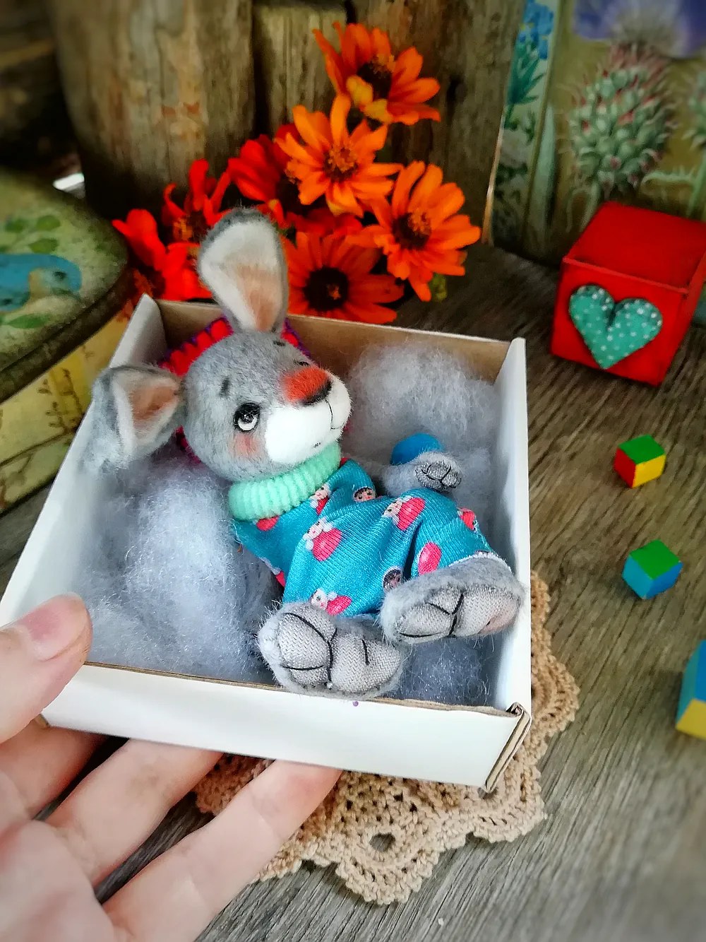 Bunny Baby by Olga Maslova - Bear Pile