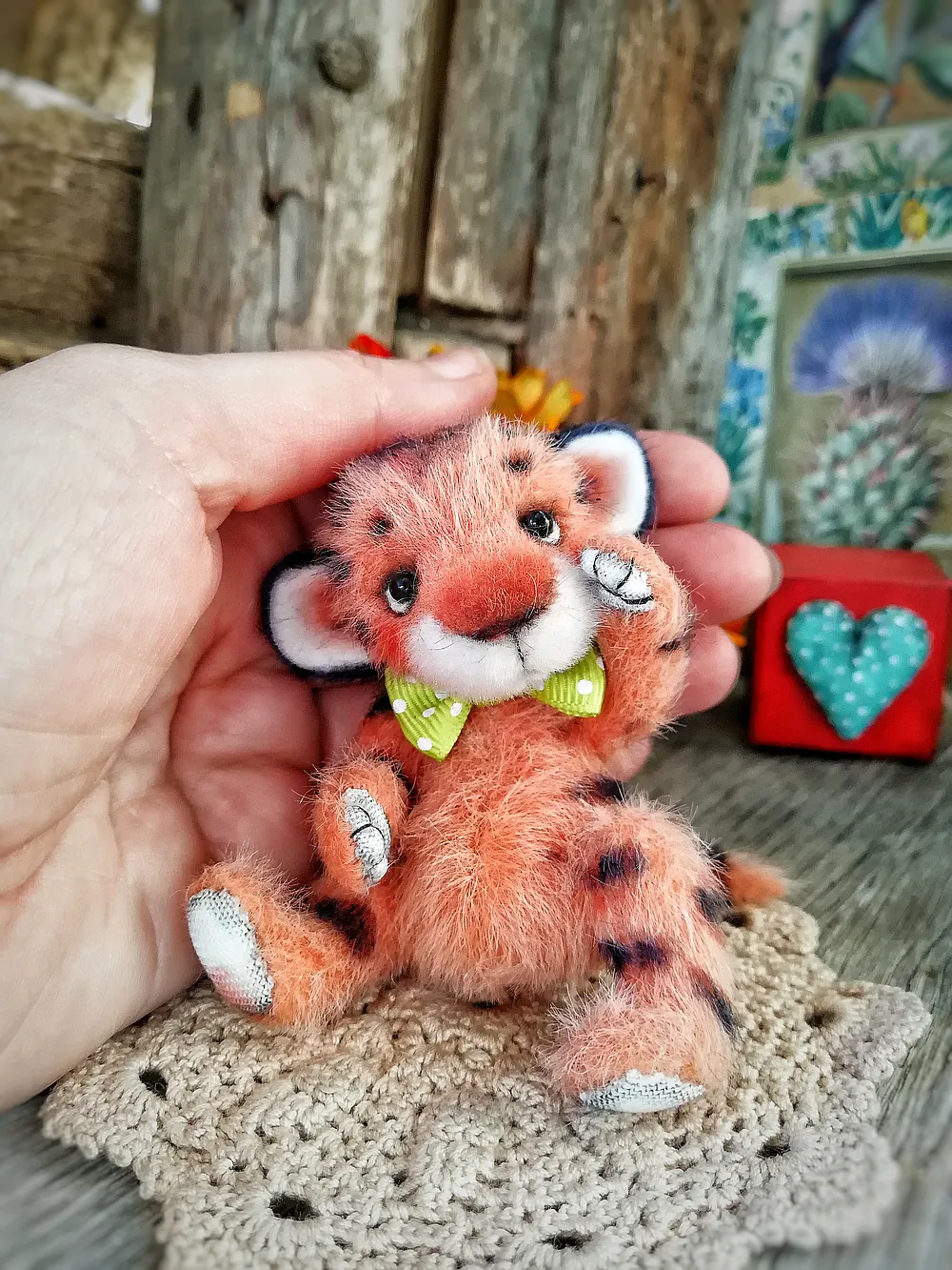 Tiger kid ice cream by Olga Maslova - Bear Pile