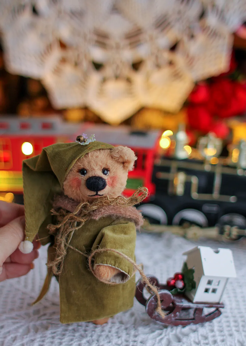 Teddy bear 17 by Sadovnikova Oksana - Bear Pile